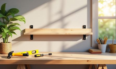 apprenez à fabriquer une étagère murale simple et pratique sans utiliser d'outils complexes, idéale pour un bricolage facile à la maison.