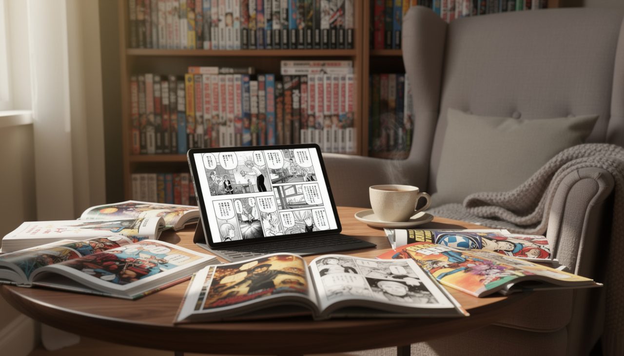 découvrez quelle tablette choisir pour lire mangas et bd avec un affichage optimal, une bonne autonomie et une excellente résolution pour une expérience de lecture immersive.