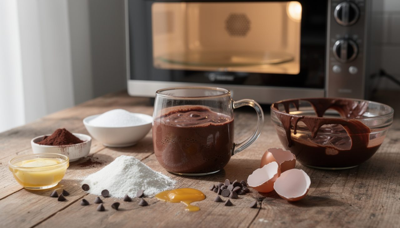 découvrez une recette maison facile et rapide de brownie au micro-ondes pour un dessert gourmand en quelques minutes.