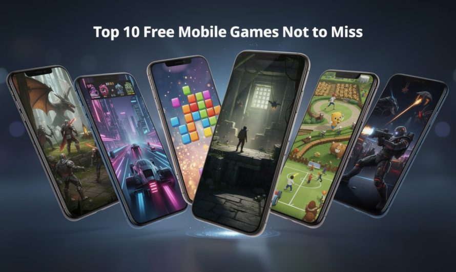 Top 10 des jeux mobiles gratuits à ne pas manquer