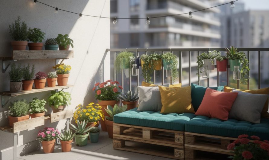 Idées pour aménager un balcon avec peu de budget