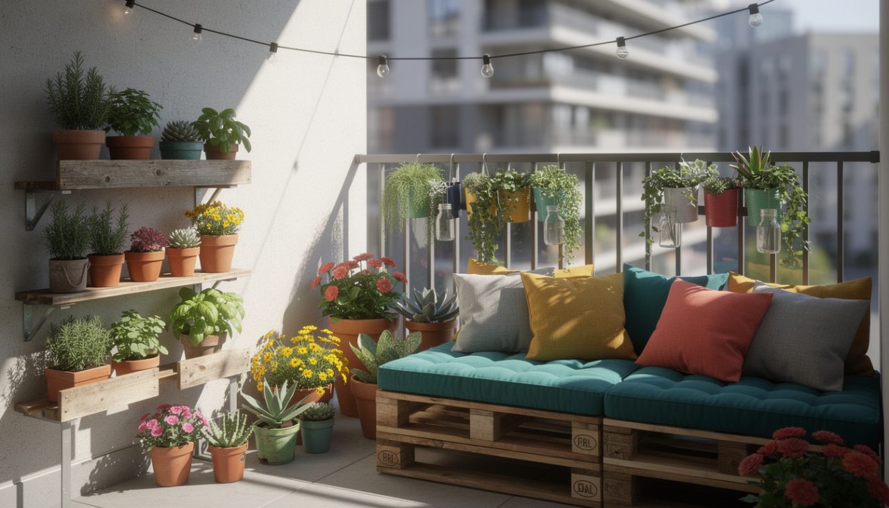 découvrez des idées astucieuses et économiques pour aménager votre balcon avec un petit budget et profiter d'un espace extérieur agréable.