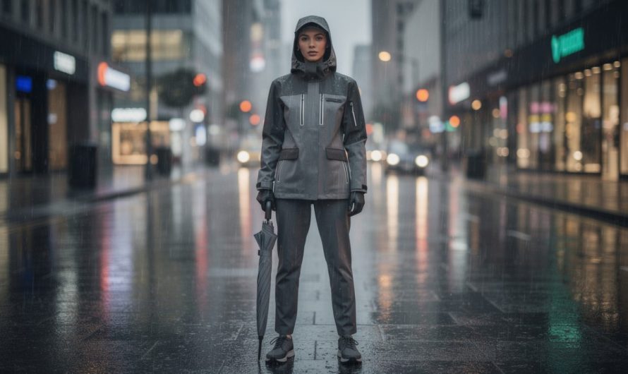 Quelle veste acheter pour rester stylé sous la pluie